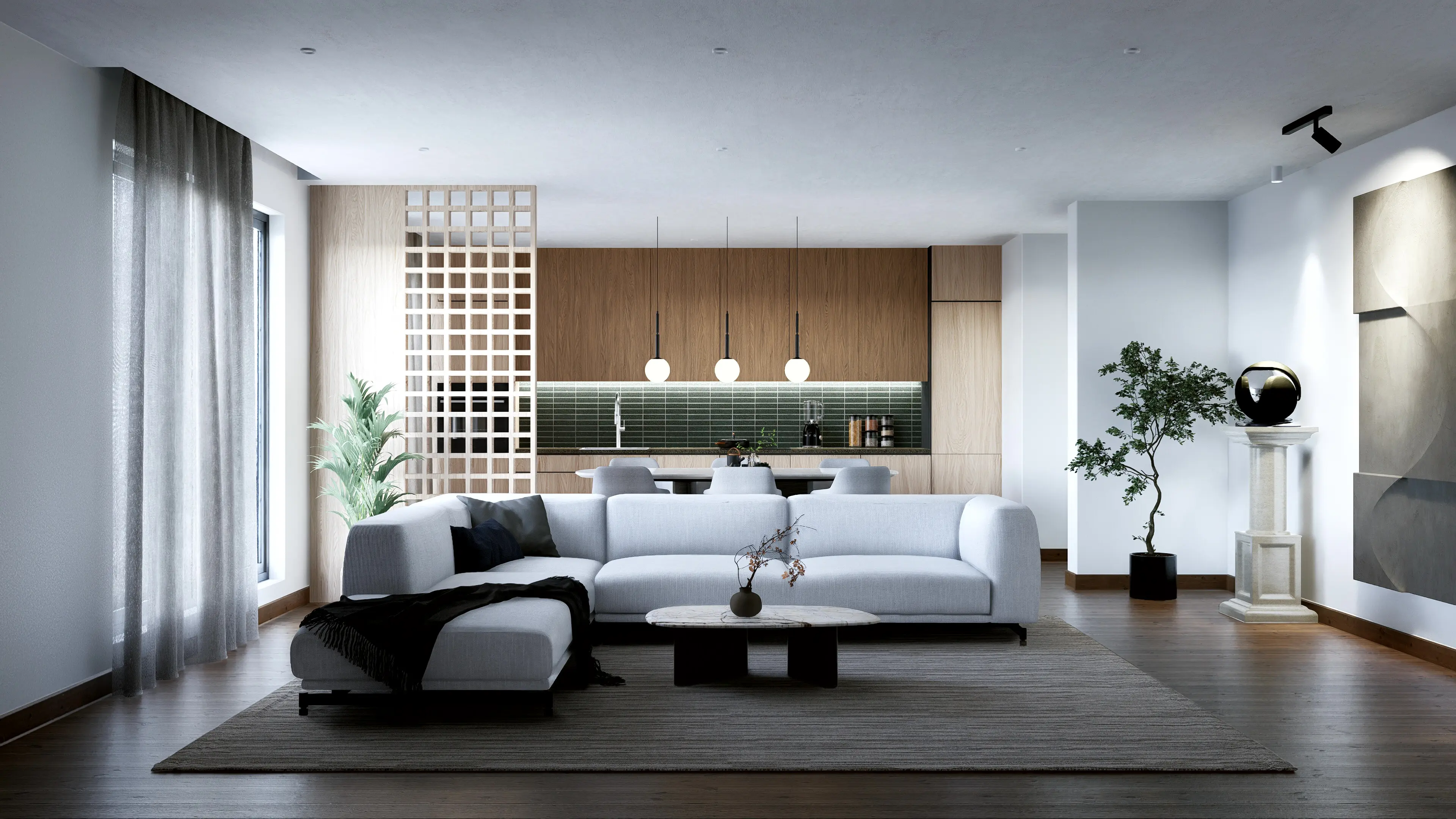 Render interior residencial