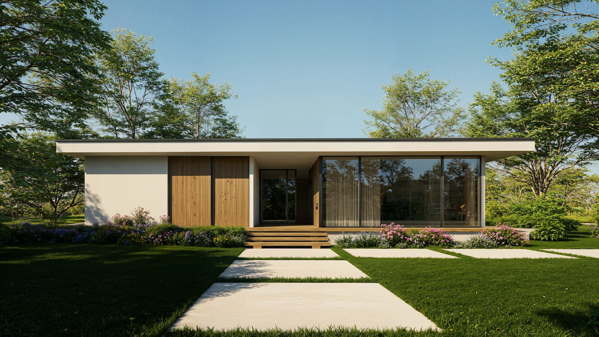 Render comercial exterior