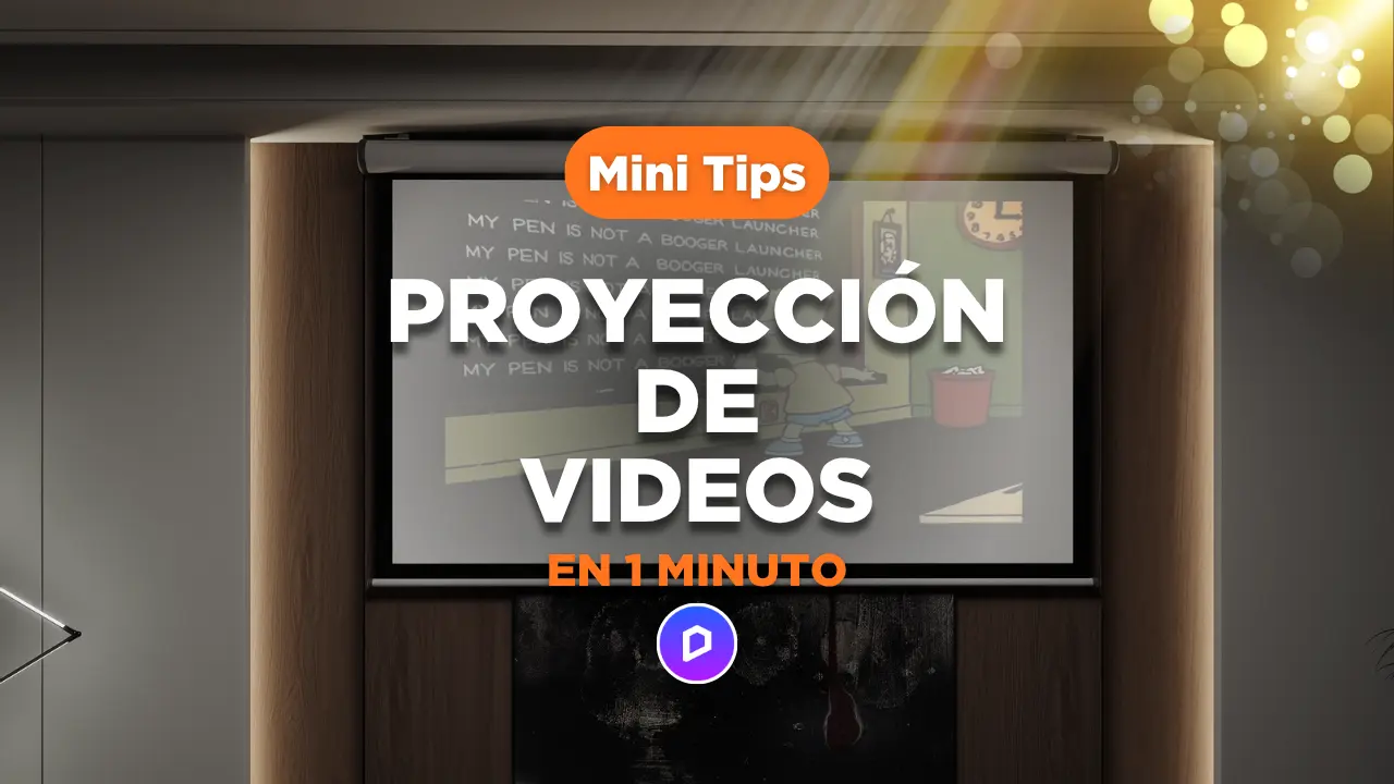 proyeccion de videos d5 render